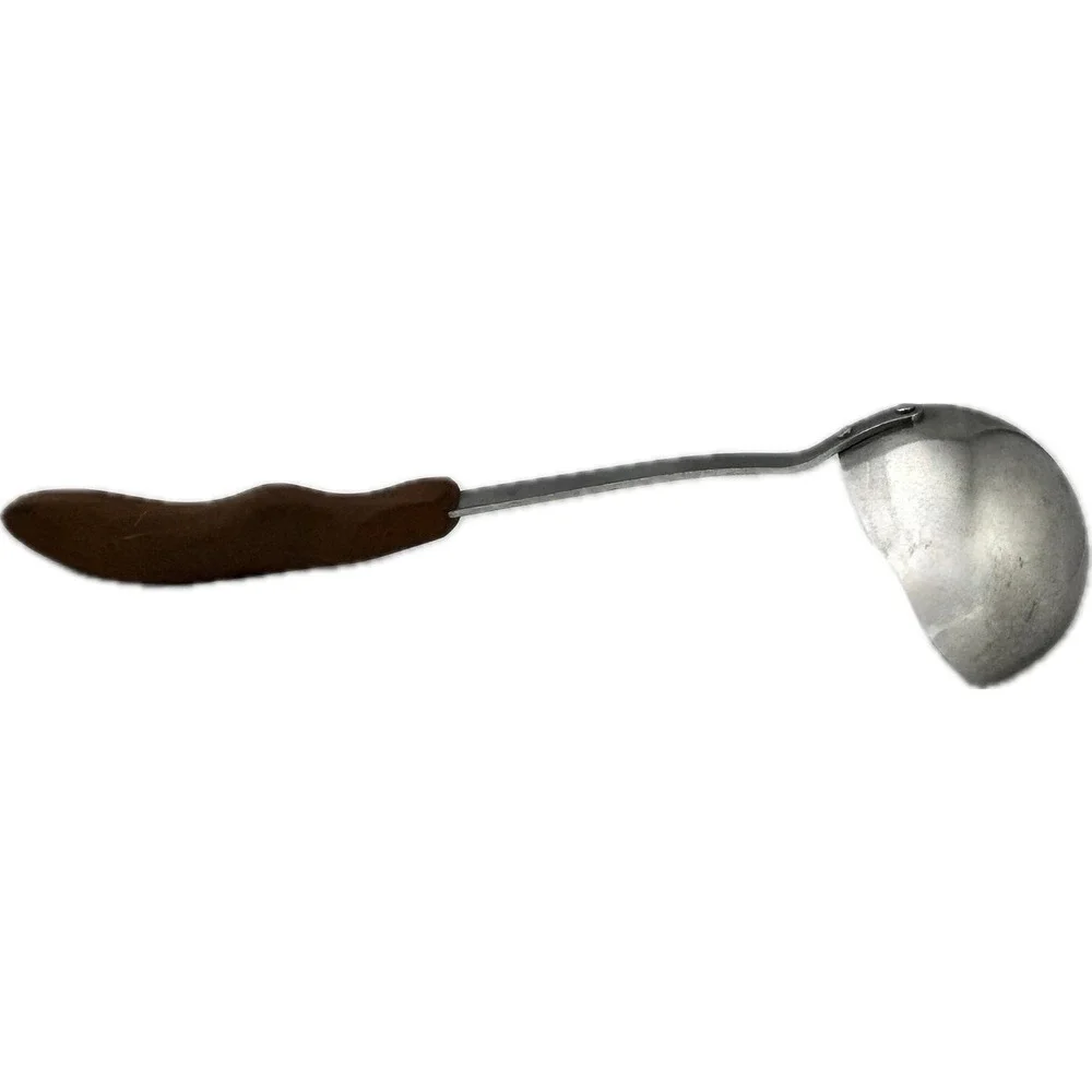 Cutco Ladle #15 Stainless Steel‎ Brown Handle Vintage Made In USA